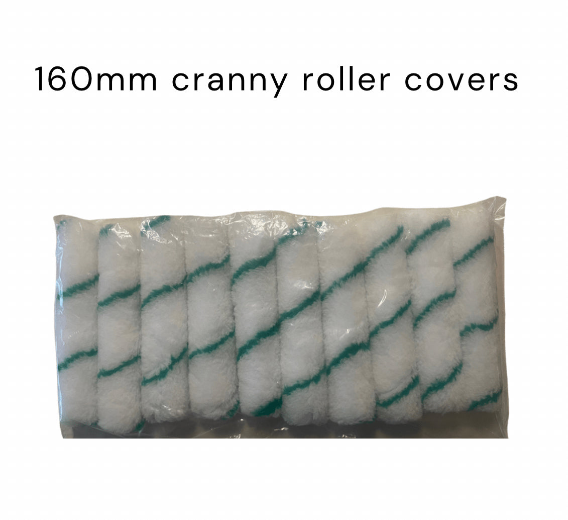 160mm Oz Roller Covers - 50 Pack