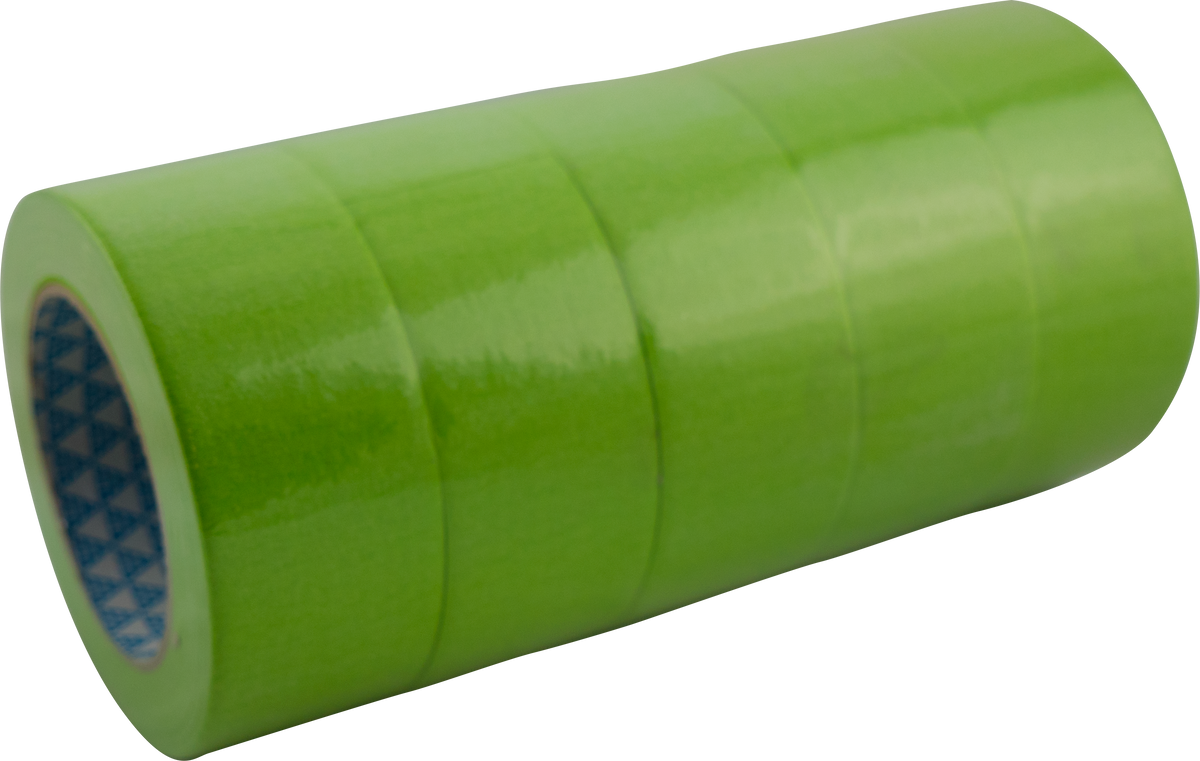 Low Tack Green wall Tape - 48mm - Pack of 18 Rolls