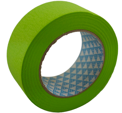 Low Tack Green wall Tape - 48mm - Pack of 18 Rolls